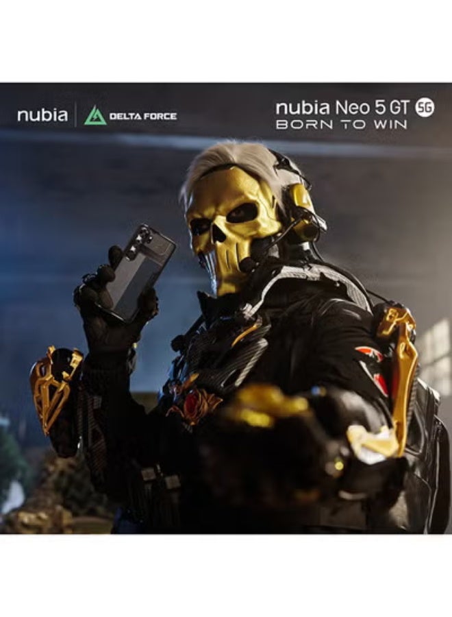nubia Neo 5 GT 5G New Generation Space Black (12+12)GB RAM 512 GB ROM Gaming Phone - International Version - Image 4