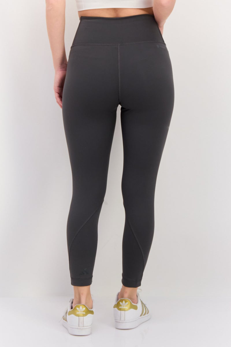 Adidas Women Sports Wear Fit Training Leggings, Grey  - Image 2