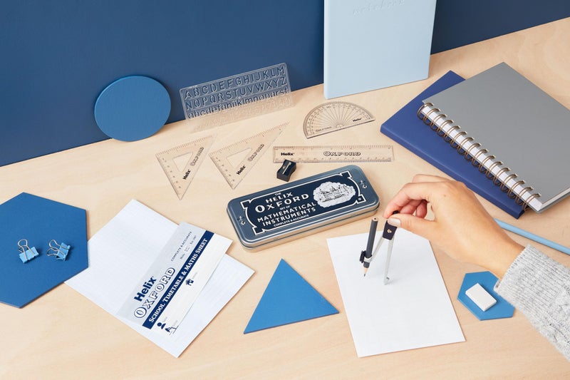 Helix Oxford Maths Set with Storage Tin - Image 2
