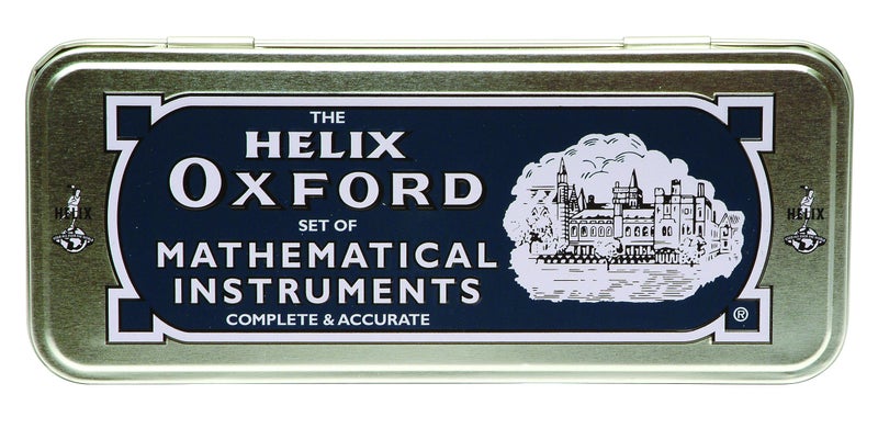 Helix Oxford Maths Set with Storage Tin - Image 3