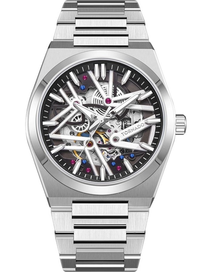 TORNADO Men's Metal Automatic Watch T24301-SBSB - 43 mm - Image 1