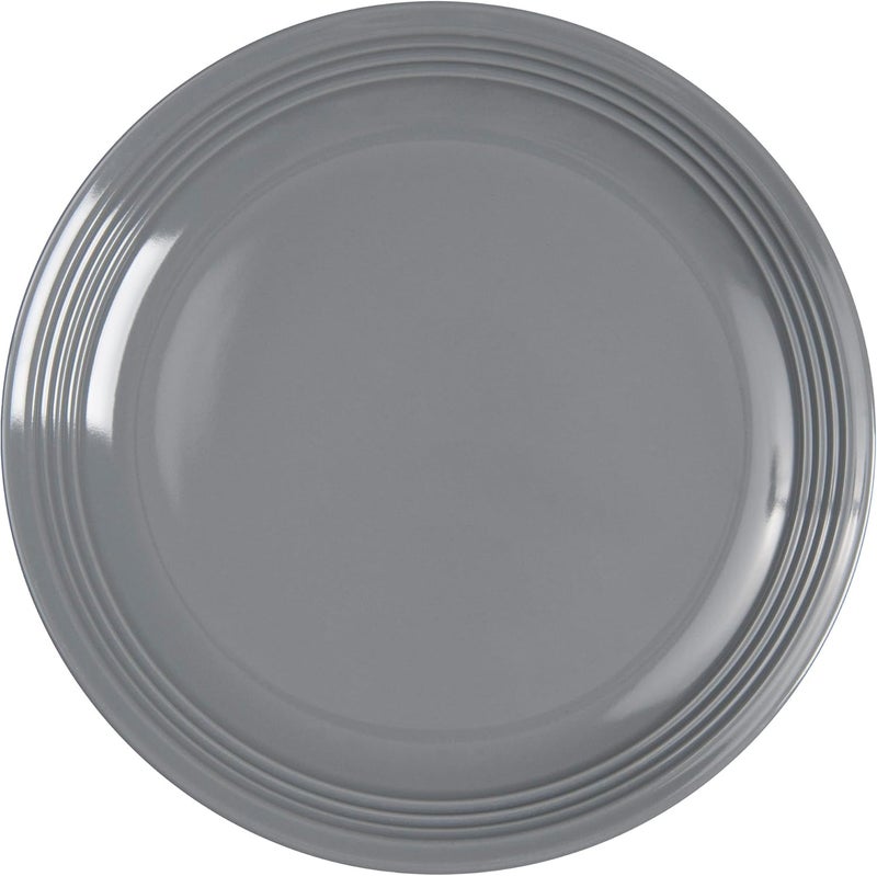 Safdie طقم أطباق عشاء من الخزف لأربعة أشخاص أطباق وأوعية آمنة للاستخدام في الميكروويف أطباق مطبخ رمادية - Image 2