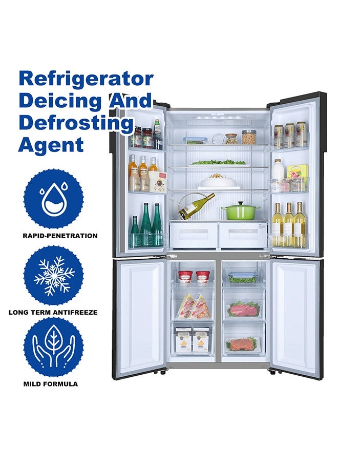 JUE-FISH Defrosting Spray for Fridge Freezer, Refrigerator Defrosting Spray, Refrigerator Deicing and Defrosting Agent, Spray for Defrosting Refrigerator and Freezer (120ml) - Image 5