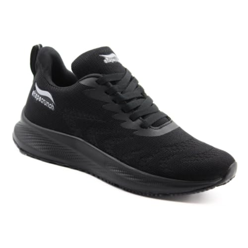 SHAPECRUNCH Arch Support Shoes with Soft Cushioned Insoles for Women for Walking and Running - Comfortable and Stylish (Black, 8) - Image 1