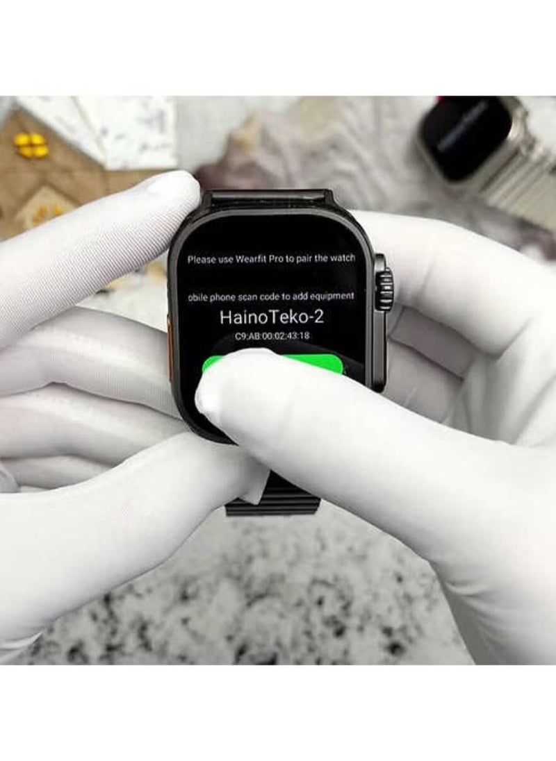 Haino Teko Waterproof Smart Watch for Men & Women | Includes 3 Pairs of Interchangeable Straps, Fitness Tracker, Heart Rate Monitor, Sleep Tracking, and More | Stylish & Durable Design - Image 5