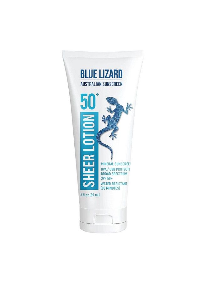 BLUE LIZARD Australian Sunscreen Sheer Lotion Body Spf 50+ 3 Oz. - Image 2