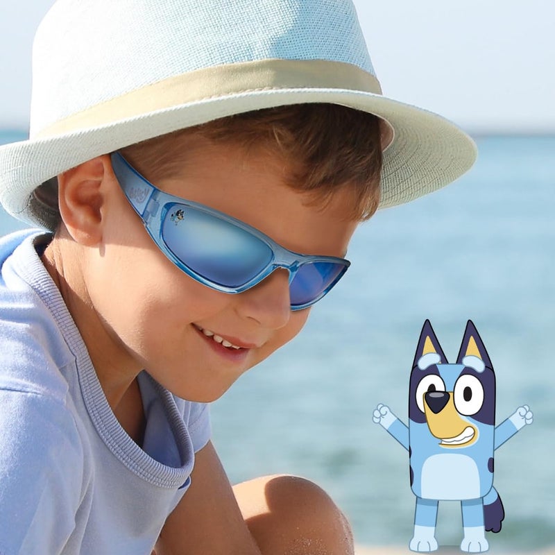 ARKAID Sun-Staches BLUEY Toddler Sunglasses | Bluey Sports Wrap with UV400 | One Size Fits Most Kids - Image 3
