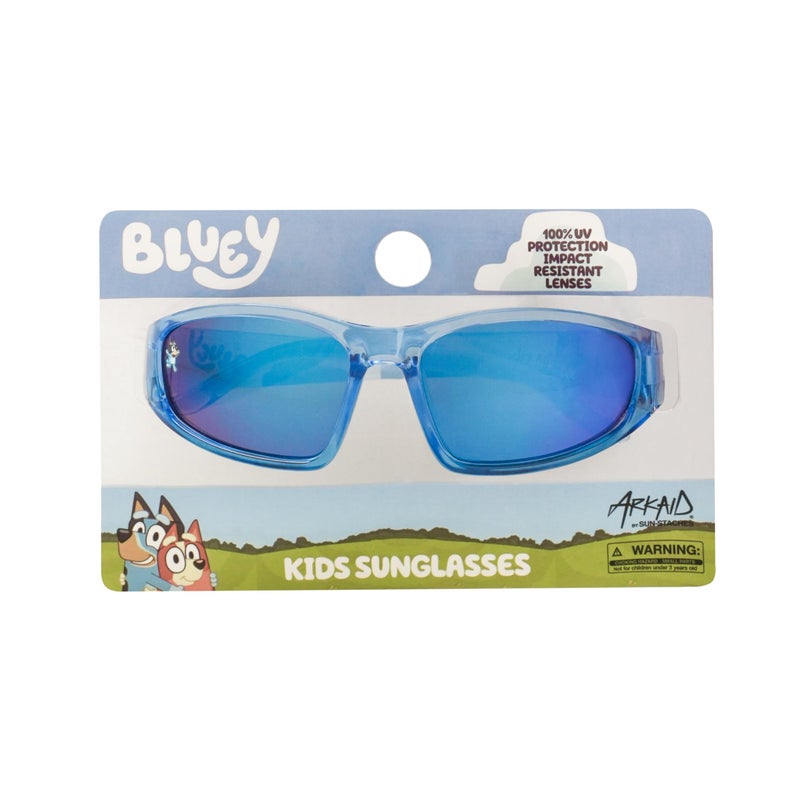 ARKAID Sun-Staches BLUEY Toddler Sunglasses | Bluey Sports Wrap with UV400 | One Size Fits Most Kids - Image 2