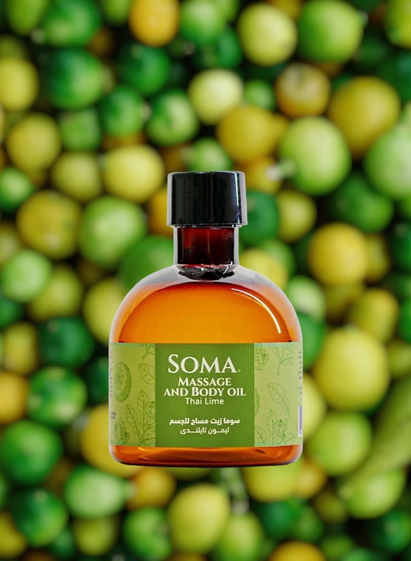 سوما زيت مساج للجسم 170 مل ليمون تايلندي