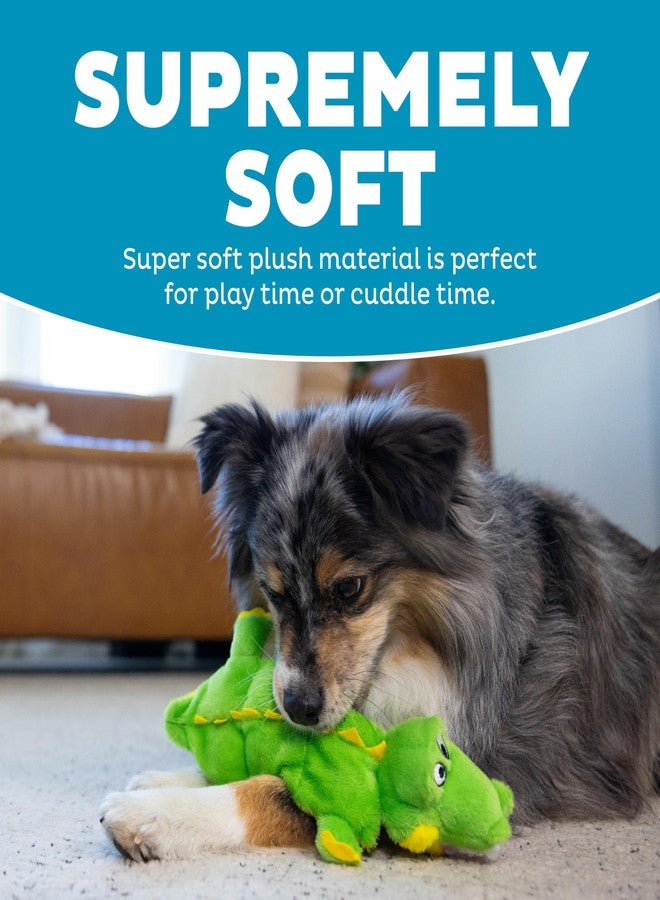 Outward Hound Squeaker Matz Plush Gator Dog Toy, Small - Image 4