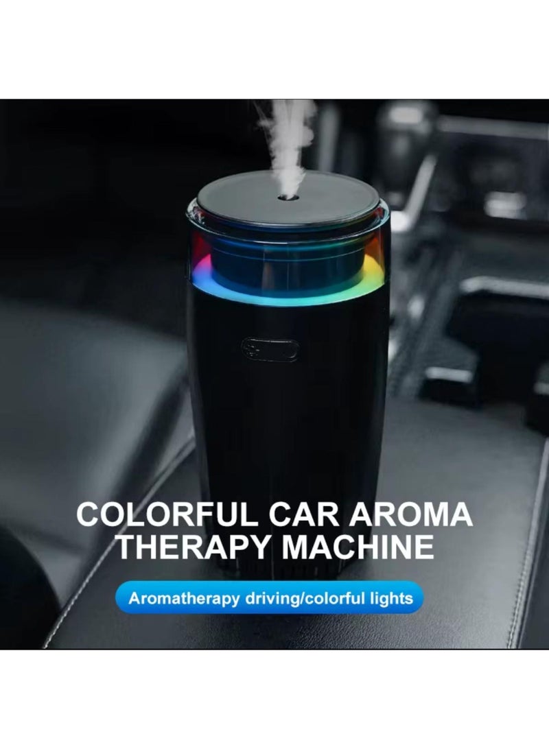 أبيكس مودز موزع عطر ومرطب للسيارة 80 مل – بمنفذ USB Type-C وأضواء LED وفوّاح زيوت عطرية بالموجات فوق الصوتية للسيارة والمنزل - Image 3