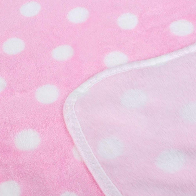 Pink Velvet Pet Mat 40x60cm Washable Soft Warm Bed For Dogs And Cats - Image 4
