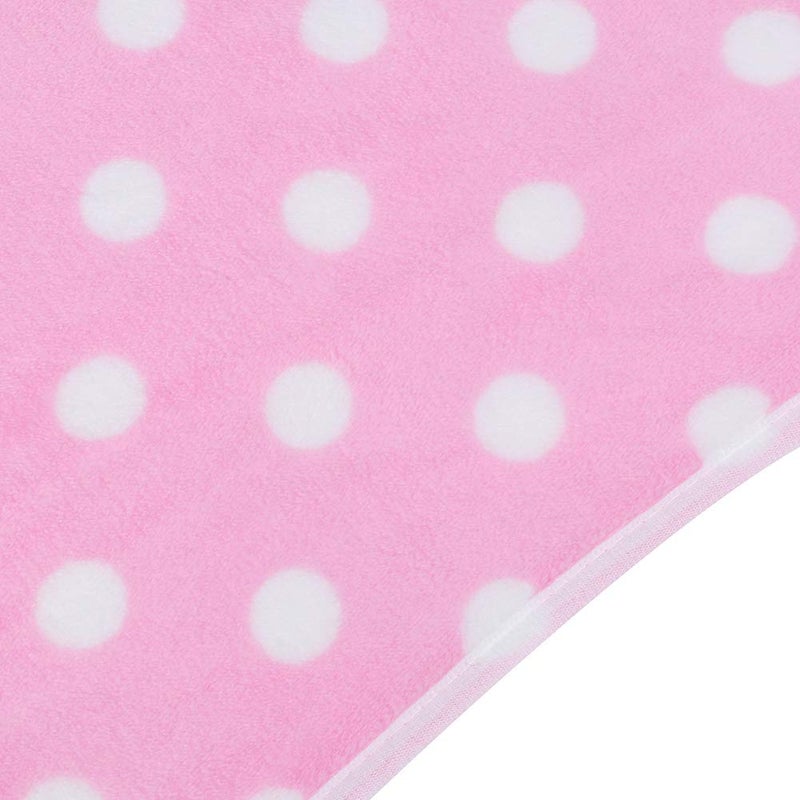 Pink Velvet Pet Mat 40x60cm Washable Soft Warm Bed For Dogs And Cats - Image 5