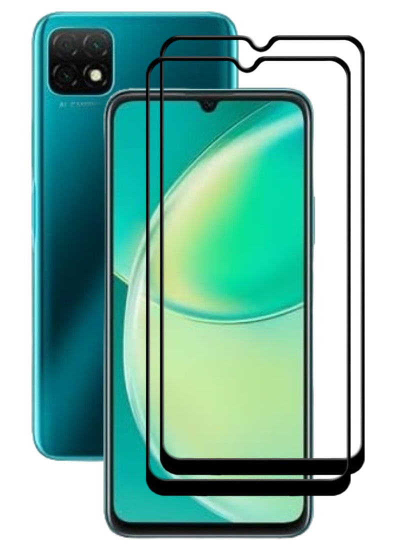 ACLIX 2 Pieces Antistatic ESD Dustproof Premium Quality High Definition Tempered Glass Screen Protector Designed For Huawei nova Y60 - Image 1