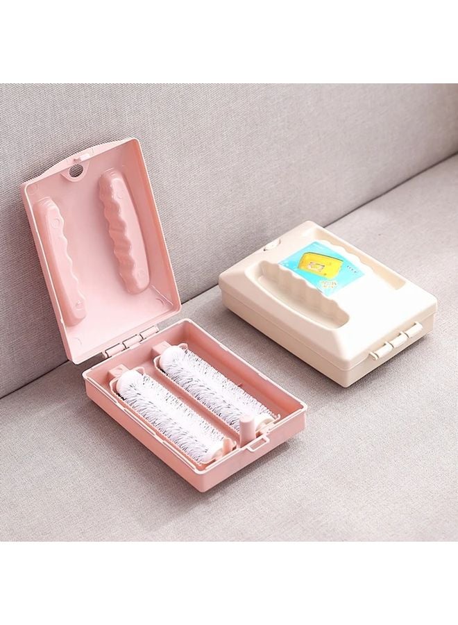 3 In 1 Static Lint And Dust Remover Manual Beige With Handle For Clothes Upholstery Floors - Image 3