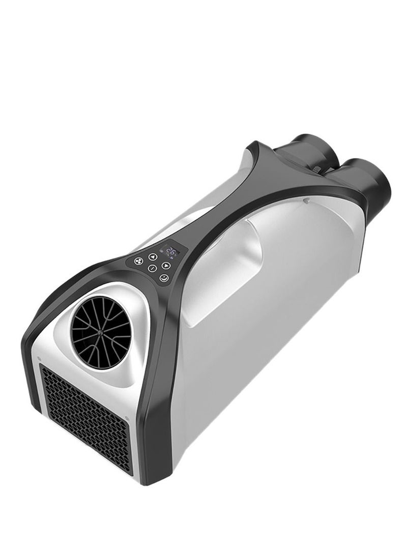 كروني مكيف هواء محمول Crony Qn750 للتخييم، يعمل بجهد 24 فولت تيار مستمر، بقدرة تبريد 2500 وحدة حرارية بريطانية، تبريد سريع، مزود بثلاث سرعات للمروحة، ضاغط، مناسب للسيارة والثلاجة والسفر والاستخدام الخارجي والمنزلي. - Image 1