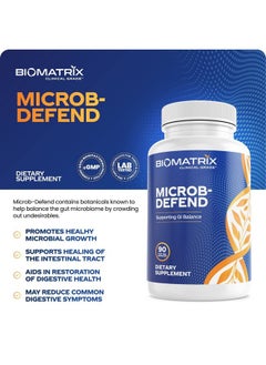 BioMatrix Oil?Blend?Of?Thyme?Oregano?Clove?Digestive Supplement?For?Men And Women?Gi Repair?Softgels?;?Microbdefend (90 Capsules)  - Image 3