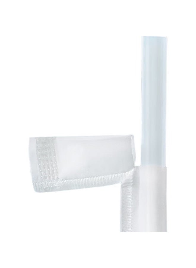 Maryya Meili Ya, Disposable Straws Individually Wrapped, 100 Pieces, For Milk Tea, Juice, Yogurt, Food, Plastic Long Soft Straws, Suitable For Pregnant Women And Children - Image 3