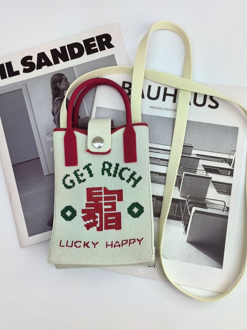 Rich Mobile Phone Bag Women'S Casual Fashion Bag Daily All-Match Mobile Phone Bag Single Shoulder - Image 5