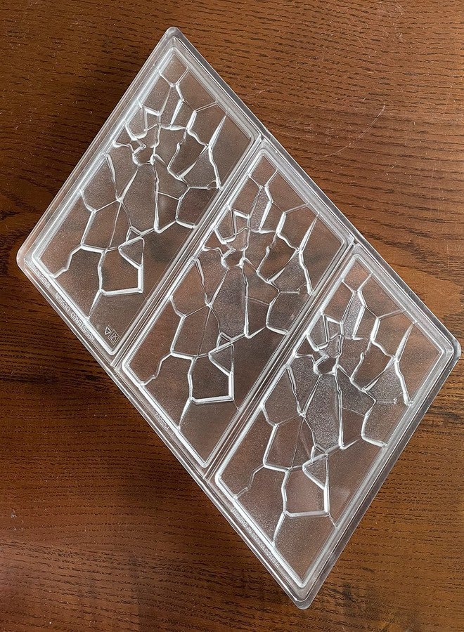 Goldbaking قالب شوكولاتة على شكل شق، قوالب ألواح طاقة من البولي كربونات، صانع شوكولاتة - Image 5
