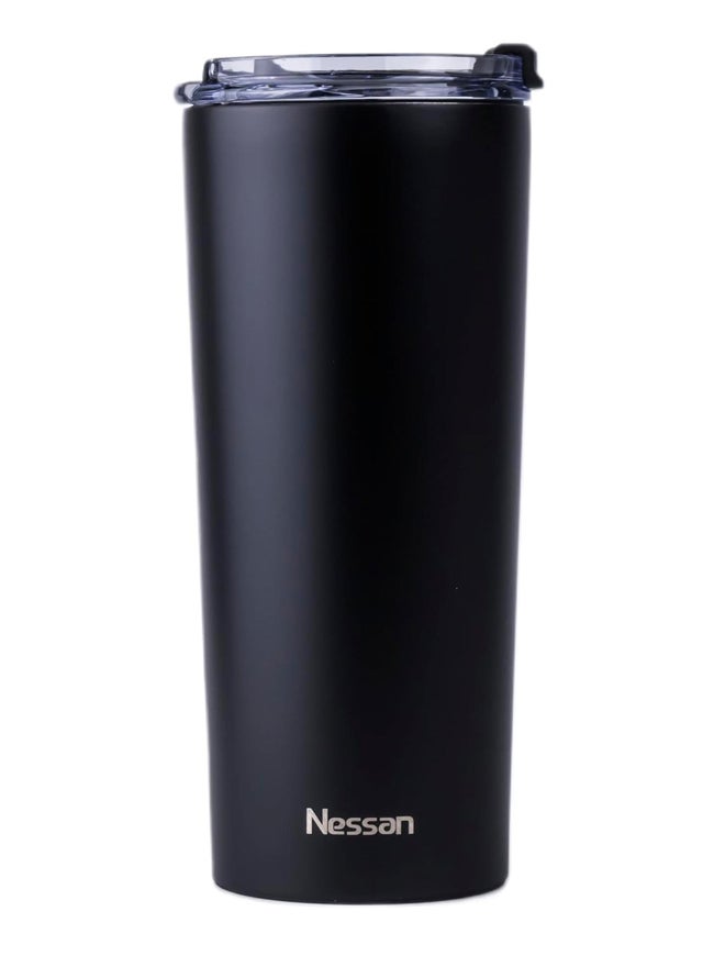 نيسان نسان كوب حراري ستانلس ستيل مفرغ ٦٠٠ مل أسود - Image 2