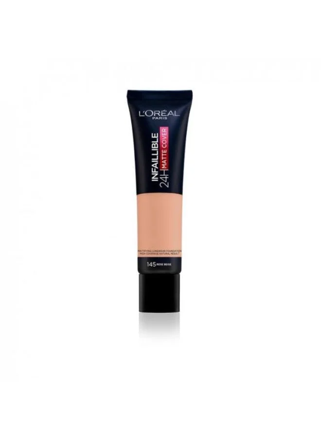 L'OREAL PARIS Infallible 32Hr Matte Cover 145 Warm Undertone