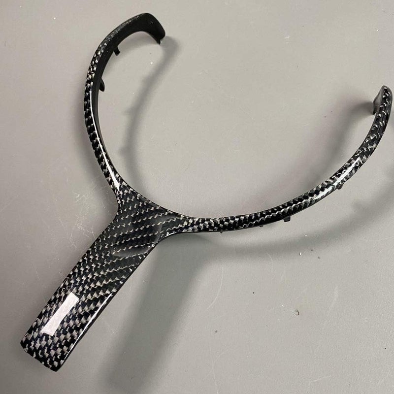 Wivplex Carbon Fiber Steering Wheel Trim for BMW - Image 3