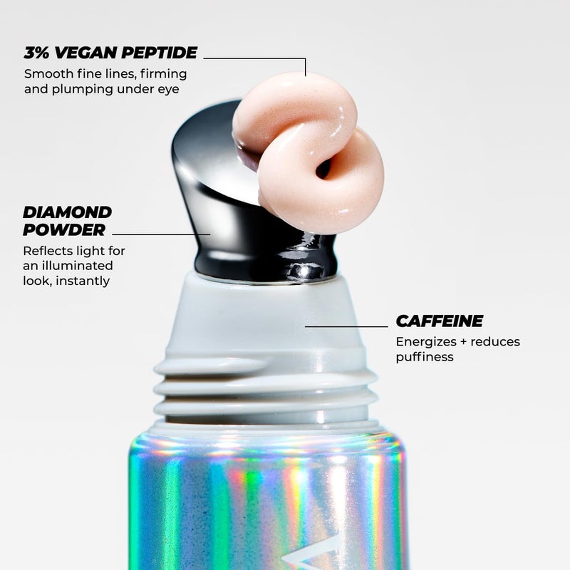 Vitamasques Brighten Depuff Illuminating Eye Cream Dark Circle Under Eyes Treatment Under Eye Corrector Get Rid of Bags Under Eyes Instantly Dermatologist Tested Made in Korea - Image 3