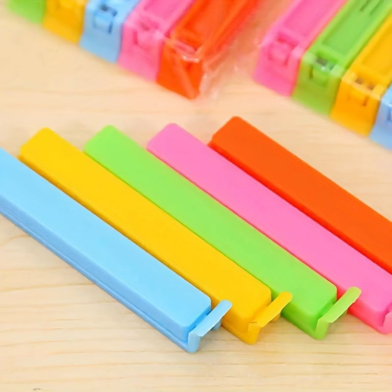 10pcs Color Random Reusable Food Bag Clips Moisture And Dust Proof Sealing Kitchen Organizer - Image 5