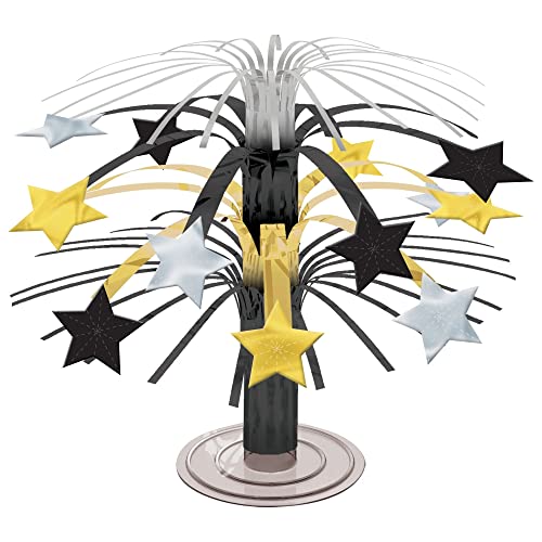 Amscan Stunning Hollywood Mini Cascade Centerpieces - 7.5" (1 Pc.) | Eye-Catching Decorations for Star-Studded Events | Perfect for Table Arrangements & Glamorous Occasions - Image 4