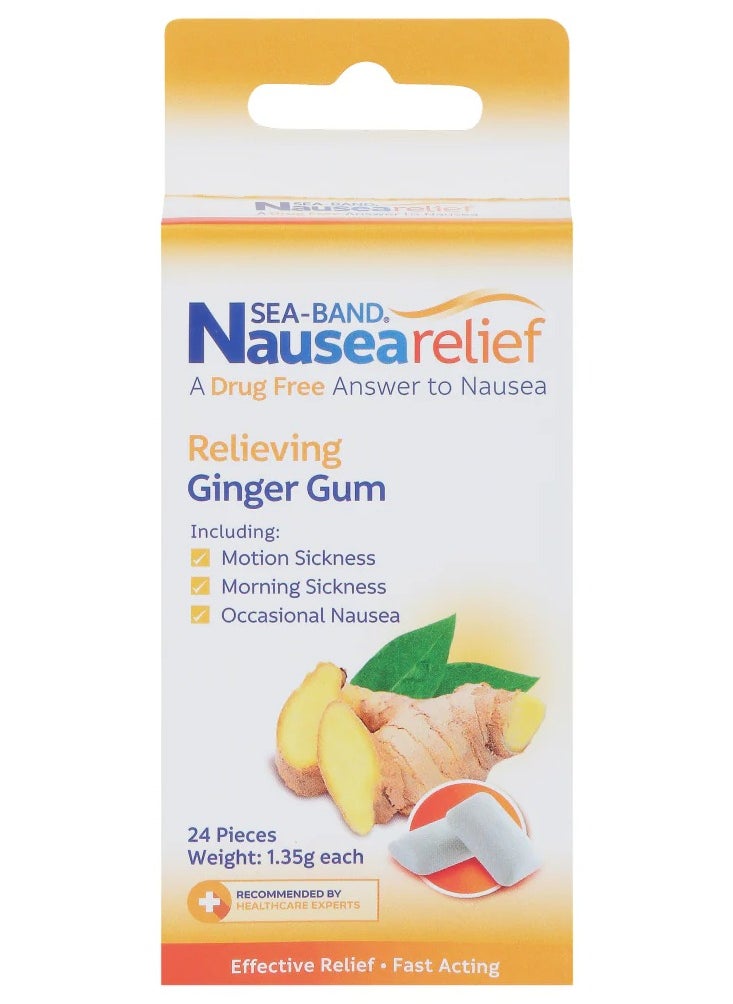 Nausea Relief, Ginger Gum, 24 Pieces - pzsku/Z73111CE7B331D3CFE5ACZ/45/1741247924/ba68e74d-a38b-4fff-9b25-b62371b0311c