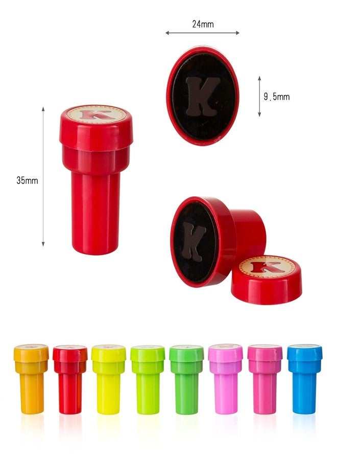 KESOTE Number & Alphabet Stamp for Kids, Self Ink Stamps for Kids Birthday Gift, Party Favor, Teacher Stamps - Image 4