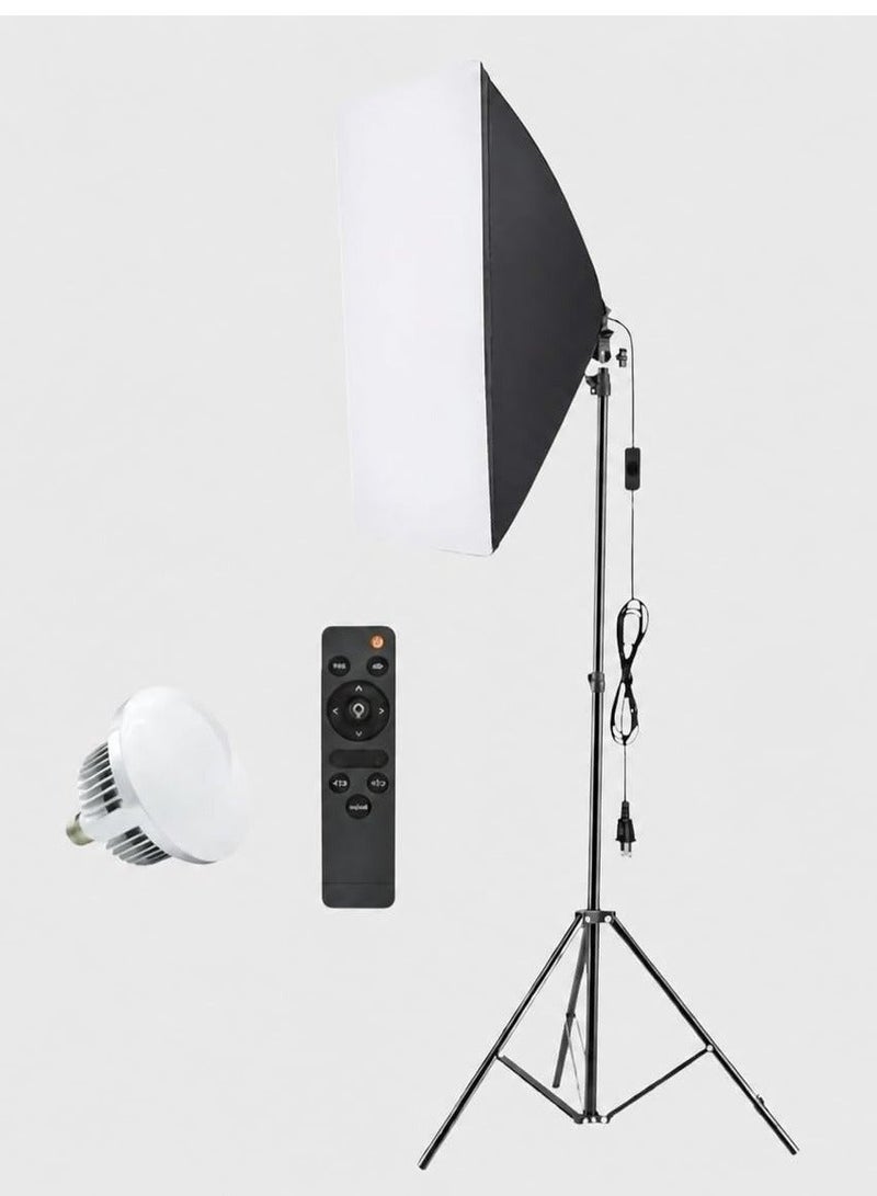 FX Studio SB5070 Set Bi-color 150W ( Softbox + Stands + PA ) - Image 1