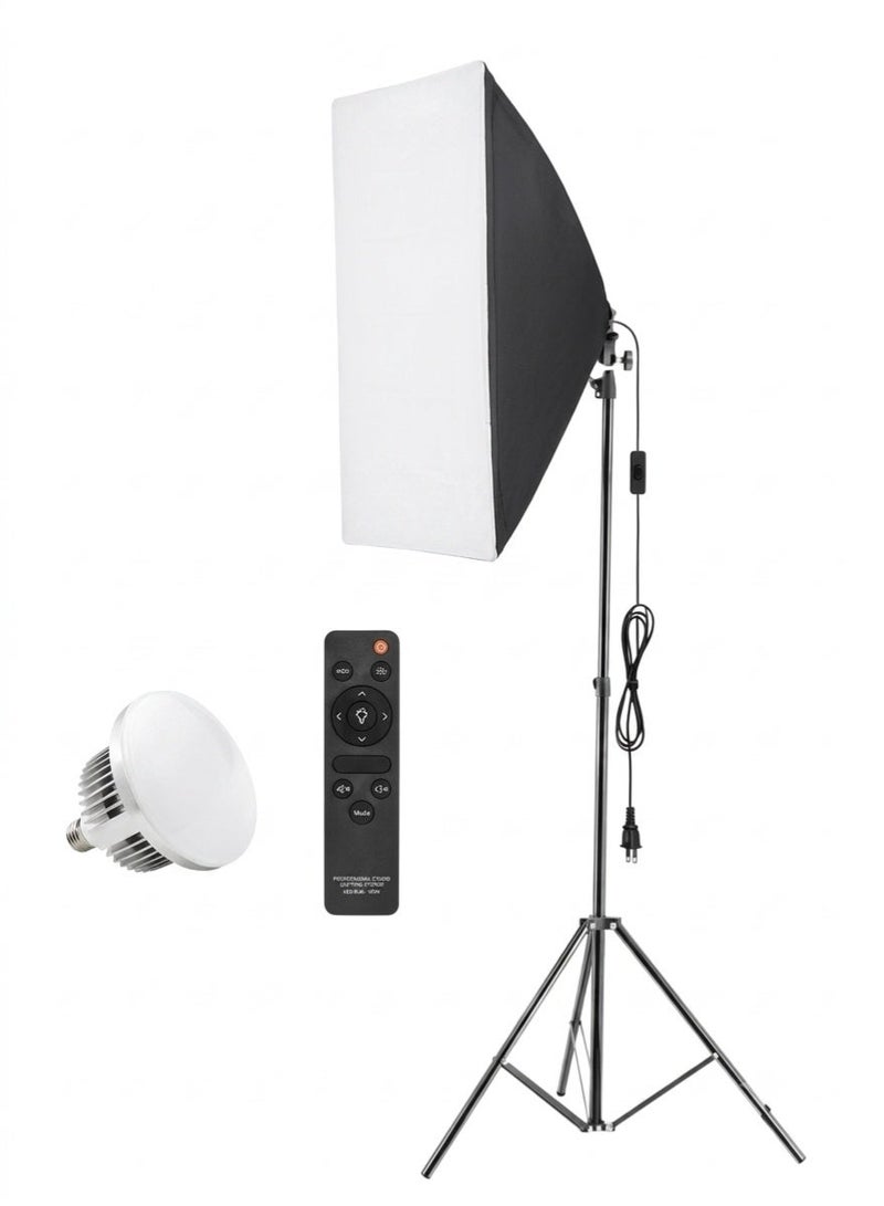 FX Studio SB5070 Set Bi-color 150W ( Softbox + Stands + PA ) - Image 1