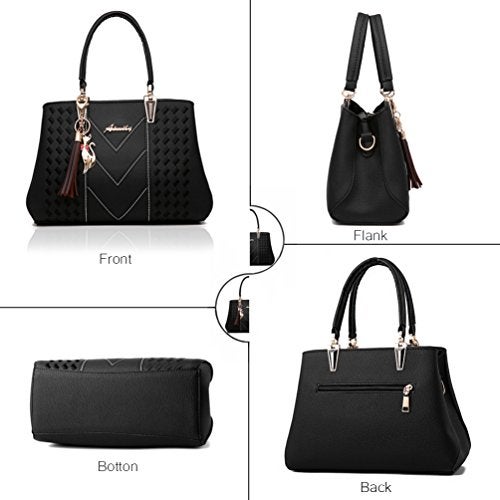 ALARION Womens Purses and Handbags Shoulder Bag Ladies Designer Satchel Messenger Tote Bag - Image 3