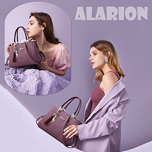 ALARION Womens Purses and Handbags Shoulder Bag Ladies Designer Satchel Messenger Tote Bag - Image 2
