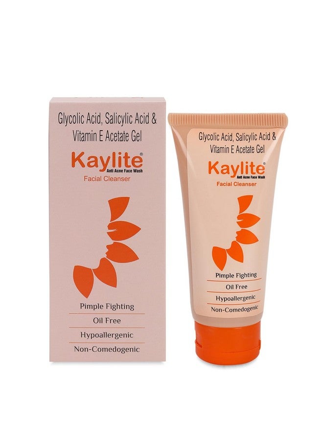 Kaylite Salicylic Acid Face Wash, Salicylic Acid & Niacinamide Gel, Vitamin E Acetate Pimple Fighting Facial Cleanser, 60 Ml, Daily Face Wash For Oily Skin With Aloe Extract For Men And Women Combo(Pack Of 3) 60 Ml - Image 5