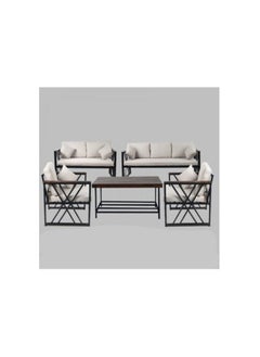 Other Manufacturer 5-piece outdoor seating for 7 people with table 