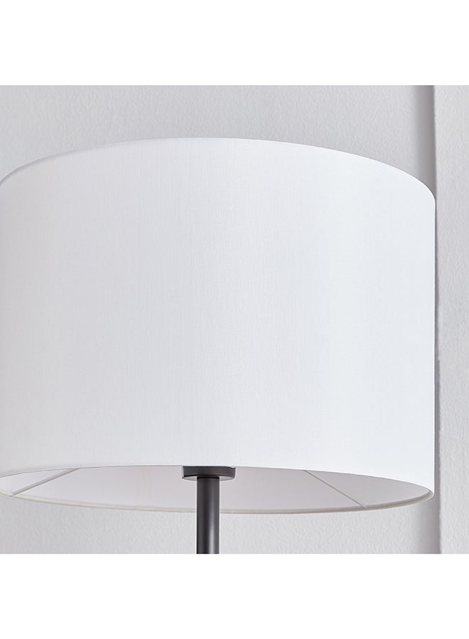 Home Box Omega Metal Floor Lamp with Side Table and Fabric Shade 37 x 163 x 37 cm  - Image 3