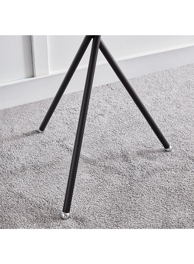 Home Box Omega Metal Floor Lamp with Side Table and Fabric Shade 37 x 163 x 37 cm  - Image 5