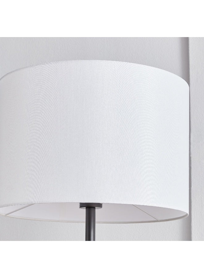 Home Box Omega Metal Floor Lamp with Side Table and Fabric Shade 37 x 163 x 37 cm  - Image 4