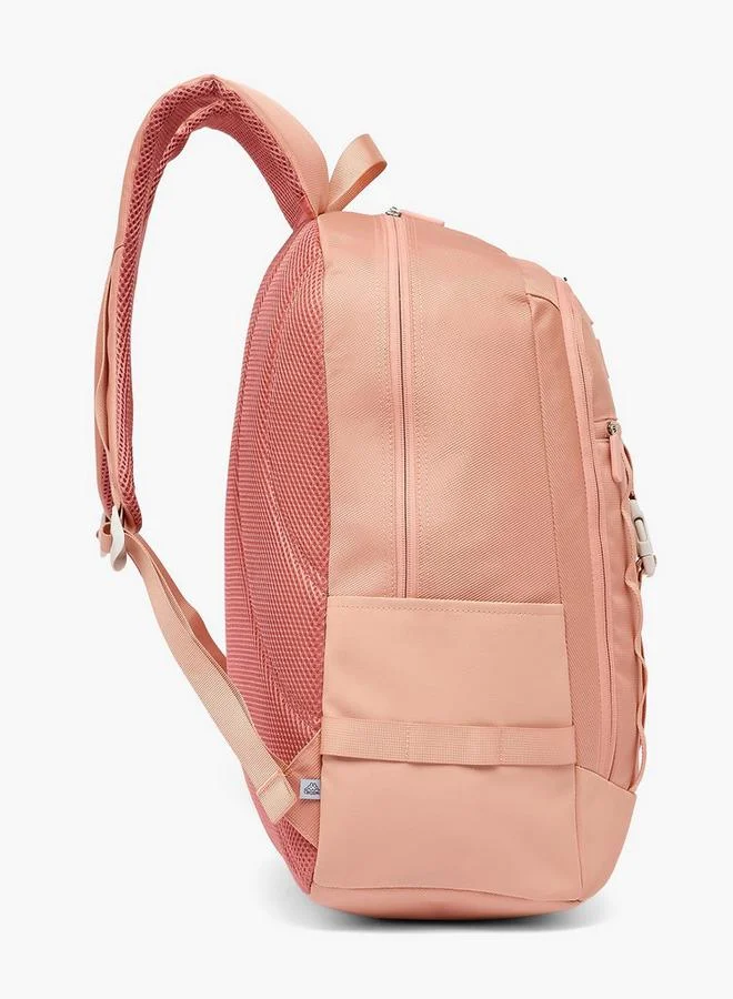 Kappa PINK Solid Backpack For Kids 8-13 Years With Coin Pouch  | Best Price UAE