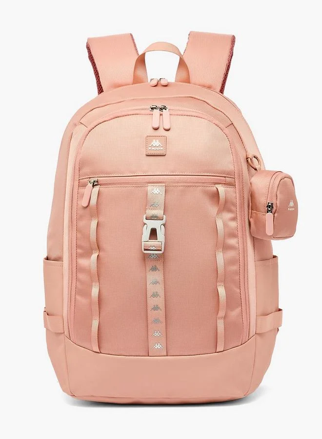 Kappa Solid Backpack For Kids 8-13 Years With Coin Pouch