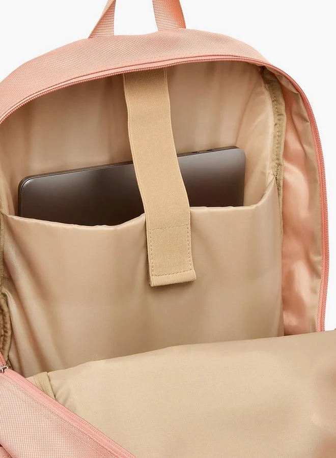 Kappa PINK Solid Backpack For Kids 8-13 Years With Coin Pouch  | Best Price UAE