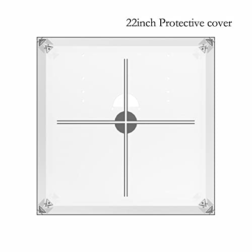 MAGIXUN 3dhologramFan Cover Holographic Projector-High Transparency Acrylic Display Case Box For 16.5-22 '' Fans, Holographic Fan, 3d Projector With Protective 3dhologramFan Shield - Image 4