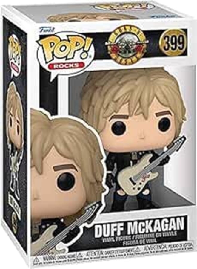 Funko Pop! Music: Hard Rock Guns N Roses - Duff McKagan (1980's) #399