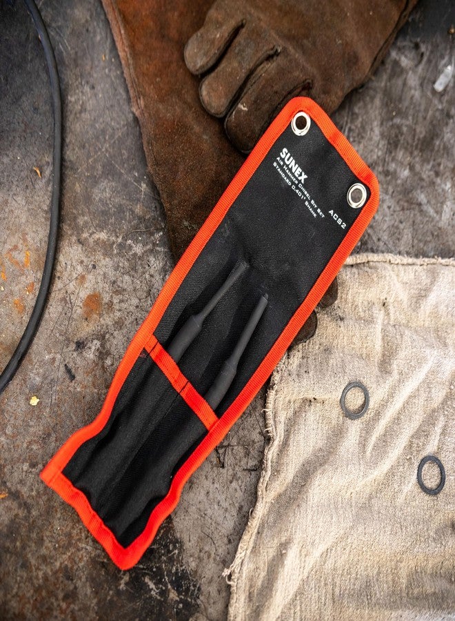 سانكس مجموعة أدوات SUNEX ACS2 لتركيب دبابيس مفصلات المطرقة الهوائية، في حقيبة أدوات محمولة، قطعتان - Image 5