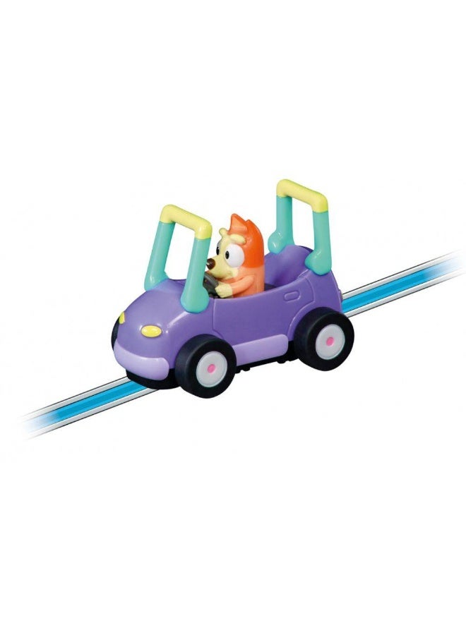 Carrera FIRST Bluey Bluey & Bingo Let’s Go Slot Car Race Track Set - Image 3