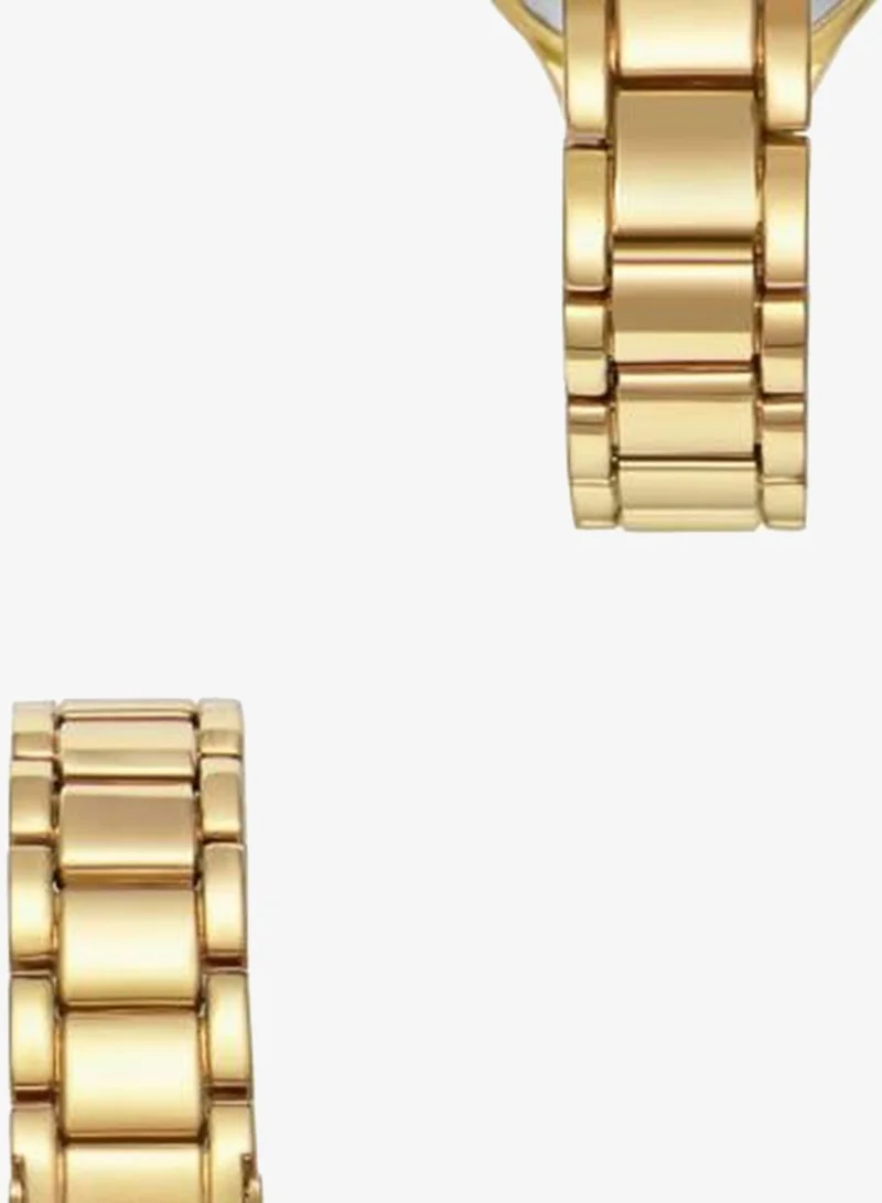 Kenneth Scott White Women's Alloy+ceramic Analog Watch K23509-GCWW - 26 mm for Women | Best Price UAE