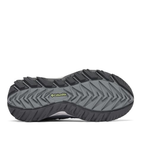Columbia Womens Strata Trail Mid Waterproof, Titanium Grey Steel/Sage Leaf, 9 - Image 5